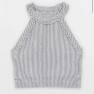 Aerie seamless high neck bra top